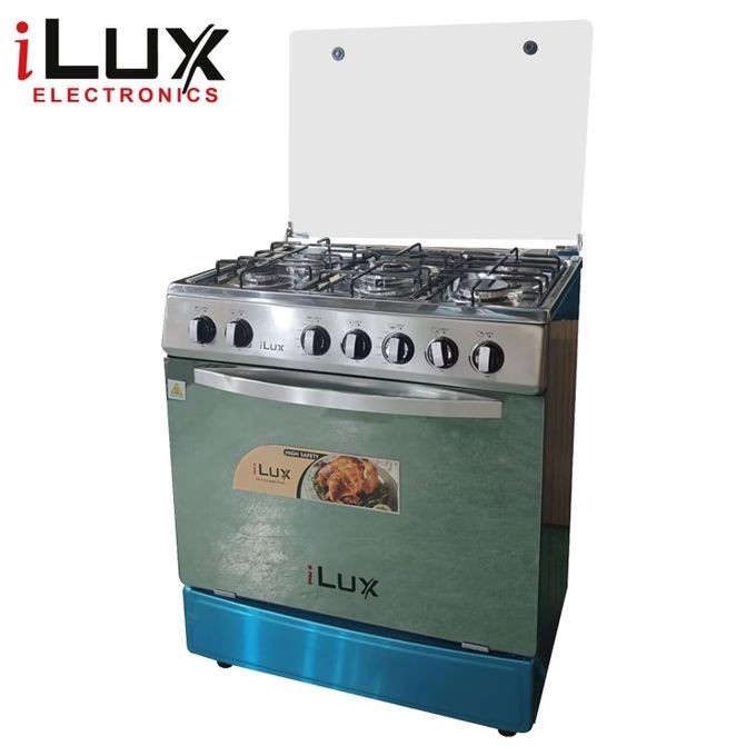 Ilux Cuisinière à Gaz – 5 Feux
