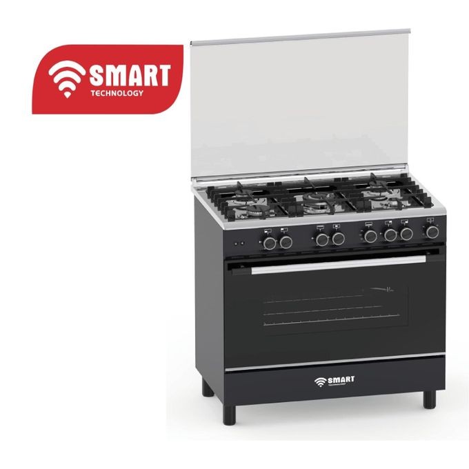 SMART TECHNOLOGY Gazinière 5 Feux Automatique